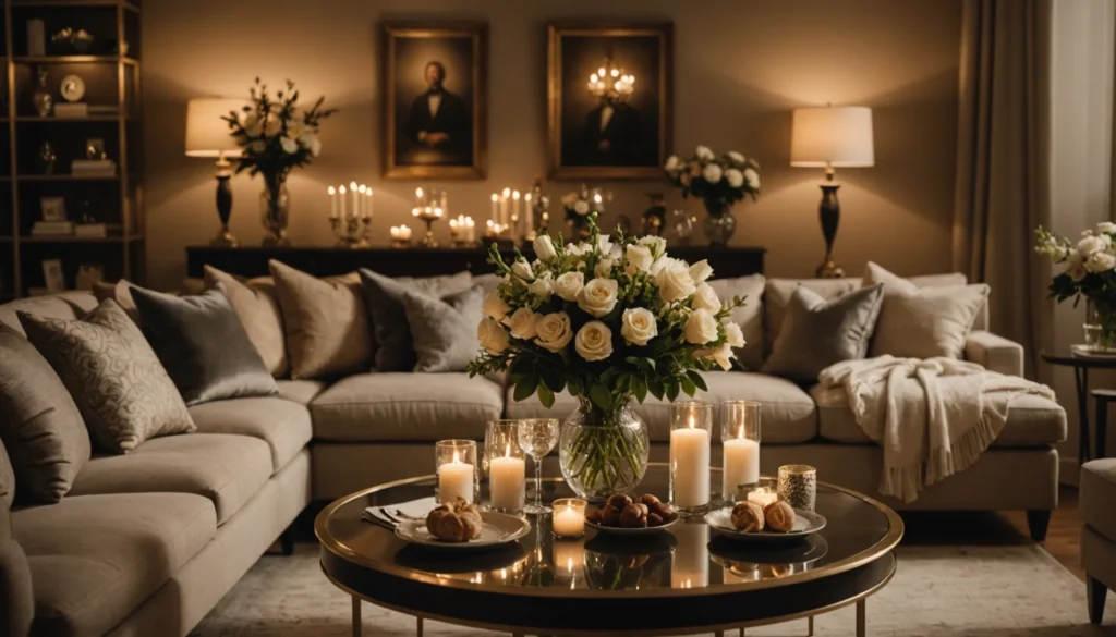idée pour soirée chic détail choc