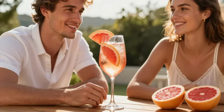 vin pamplemousse rosé